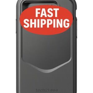 Tech21 Evo Max Protective Case for iPhone X/XS w Lens Cover & Belt Holster Black